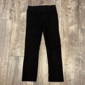 Girls H&M black pull on pants. Like new. Size 7